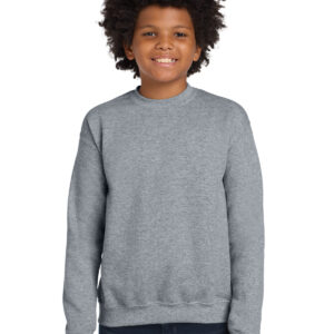 Gildan ®  Youth Heavy Blend™ Crewneck Sweatshirt.  18000B