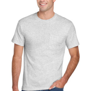 Jerzees ®  -  Dri-Power ®  50/50 Cotton/Poly Pocket T-Shirt.  29MP