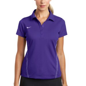 DISCONTINUED  Nike Ladies Dri-FIT Sport Swoosh Pique Polo. 452885