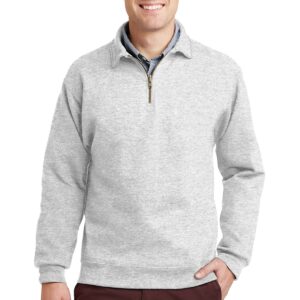 Jerzees ®  Super Sweats ®  NuBlend ®  - 1/4-Zip Sweatshirt with Cadet Collar.  4528M