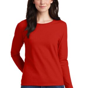 Gildan ®  Ladies Heavy Cotton ™  100% Cotton Long Sleeve T-Shirt. 5400L