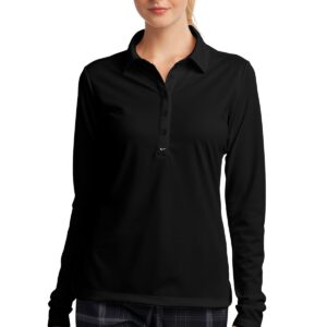 Nike Women's Long Sleeve Dri-FIT Stretch Tech Polo. 545322
