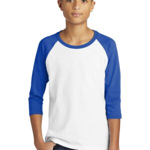 DISCONTINUED  Gildan  ®  Heavy Cotton  ™  Youth 3/4-Sleeve Raglan T-Shirt. 5700B