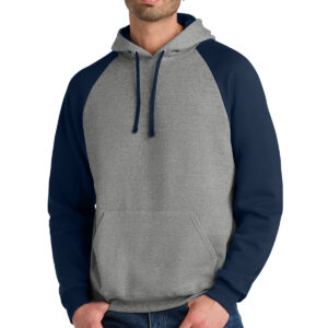 Jerzees ®  Unisex NuBlend ®  Colorblock Raglan Hoodie Sweatshirt 96C