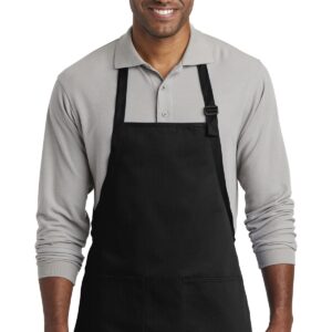 Port Authority  ®  Medium-Length Two-Pocket Bib Apron. A601