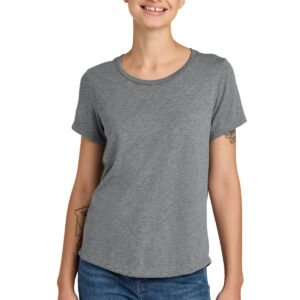 Allmade ®  Women's Relaxed Tri-Blend Scoop Neck Tee AL2015