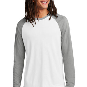 Allmade ®  Unisex Tri-Blend Long Sleeve Colorblock Raglan AL6009