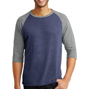 DISCONTINUED  Anvil ®  Tri-Blend 3/4-Sleeve Raglan Tee. AN6755
