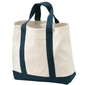 Port Authority ®  - Ideal Twill Two-Tone Shopping Tote.  B400
