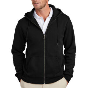 Brooks Brothers ®  Double-Knit Full-Zip Hoodie BB18208