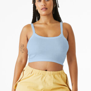 BELLA+CANVAS ®  Women's Micro Rib Spaghetti Strap Tank BC1012