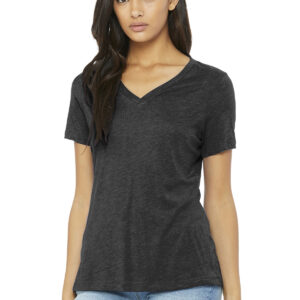 DISCONTINUED  BELLA+CANVAS ®  Women's Relaxed Triblend V-Neck Tee BC6415
