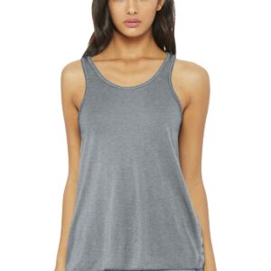 BELLA+CANVAS  ®  Women's Flowy Racerback Tank. BC8800
