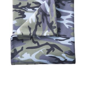 DISCONTINUED  Port & Company ®  Core Fleece Camo Sweatshirt Blanket. BP78C