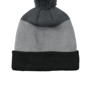 Port Authority ®  Cozy Striped Pom Beanie C979