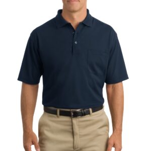 DISCONTINUED  CornerStone ®  - Industrial Pocket Pique Polo. CS402P