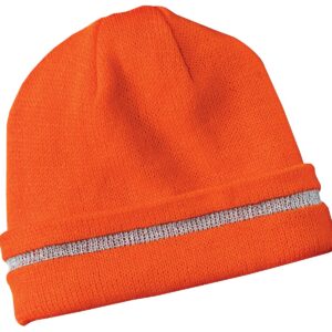 CornerStone ®  - Enhanced Visibility Beanie with Reflective Stripe.  CS800