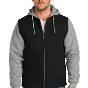 CornerStone ®  Duck Fleece Full-Zip Hooded Jacket CSJ42