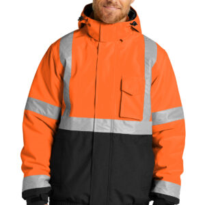 CornerStone ®  ANSI 107 Class 3 Economy Waterproof Insulated Bomber Jacket CSJ500