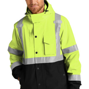 CornerStone ®  ANSI 107 Class 3 Waterproof Insulated Ripstop Bomber Jacket CSJ501