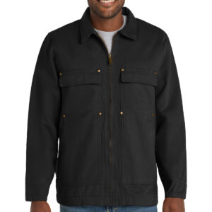 DISCONTINUED  CornerStone ®  Washed Duck Cloth Chore Coat. CSJ50