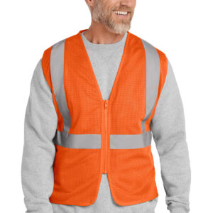 CornerStone  ®  ANSI 107 Class 2 Economy Mesh Zippered Vest. CSV101