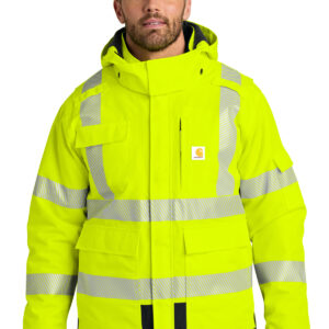 Carhartt ®  ANSI 107 Class 3 Waterproof Heavyweight Insulated Jacket CT106694
