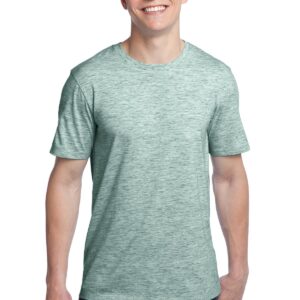DISCONTINUED  District ®  - Young Mens Extreme Heather Crew Tee DT1000