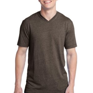 DISCONTINUED  District ®  - Young Mens Tri-Blend V-Neck Tee DT142V