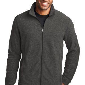 Port Authority ®  Heather Microfleece Full-Zip Jacket. F235