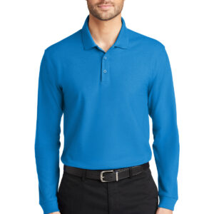 Port Authority ®  Long Sleeve Core Classic Pique Polo. K100LS