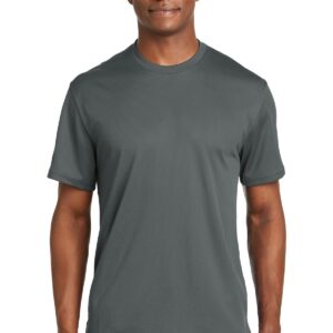 DISCONTINUED  Sport-Tek ®  Dri-Mesh ®  Short Sleeve T-Shirt.  K468
