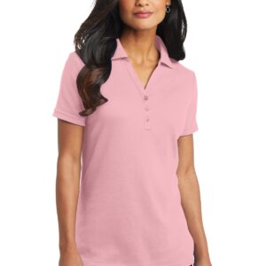 DISCONTINUED  Port Authority ®  Ladies Silk Touch™ Interlock Polo. L520