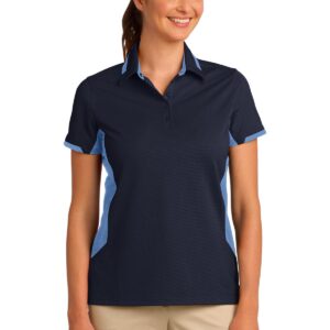DISCONTINUED  Port Authority ®  Ladies Dry Zone ®  Colorblock Ottoman Polo. L524