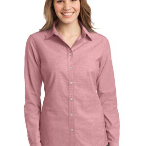 DISCONTINUED  Port Authority ®  Ladies Chambray Shirt. L653