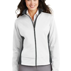 DISCONTINUED  Port Authority ®  Ladies Two-Tone Soft Shell Jacket.  L794
