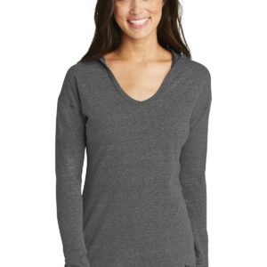 DISCONTINUED  New Era  ®  Ladies Tri-Blend Performance Pullover Hoodie Tee. LNEA131