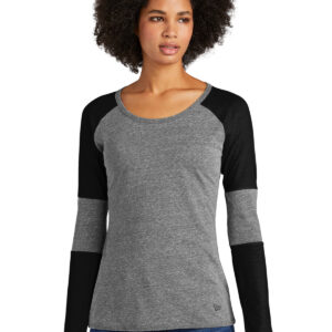 New Era  ®  Ladies Tri-Blend Performance Baseball Tee. LNEA132