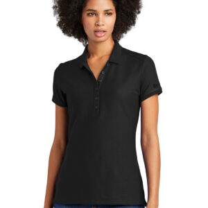 DISCONTINUED  New Era  ®  Ladies Venue Home Plate Polo. LNEA300