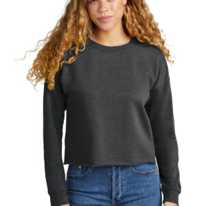 New Era ®  Women's Tri-Blend Fleece Crop Crew LNEA514