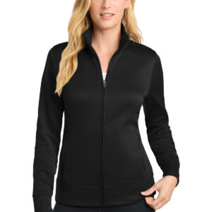 Sport-Tek ®  Women's Sport-Wick ®  Fleece Full-Zip Jacket.  LST241