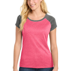 Sport-Tek  ®  Women's Heather-On-Heather Contender  ™  Scoop Neck Tee. LST362