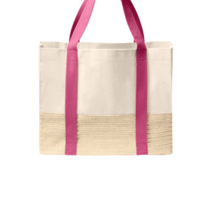 Port Authority ®  Straw Market Tote BG450