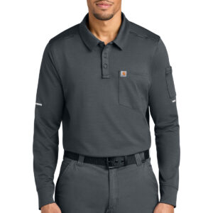 Carhartt ®  FLD & RSCU Long Sleeve Polo CTC16129