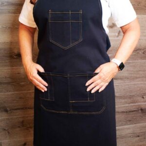 Blues Bib Apron