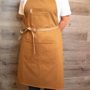 Colonel Mustard Bib Apron