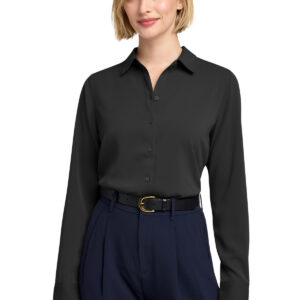 Brooks Brothers ®  Women's Full-Button Satin Blouse BB18007