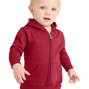 Port & Co   Infant Core Fleece Full-Zip Hooded Sweatshirt. CAR78IZH