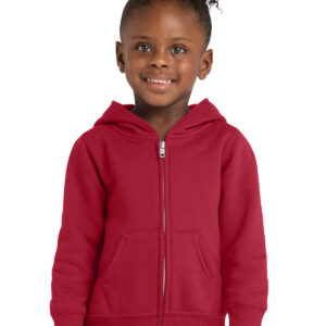 Port & Co   Toddler Core Fleece Full-Zip Hooded Sweatshirt. CAR78TZH