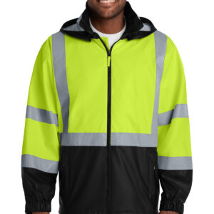 CornerStone ®  - ANSI 107 Class 3 Safety Windbreaker. CSJ25